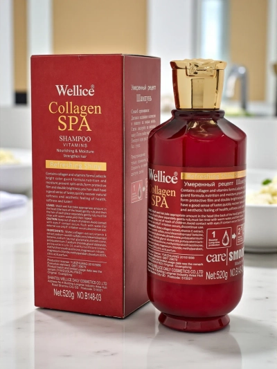 Shampoo Wellice Collagen SPA с Коллагеном и Витаминами