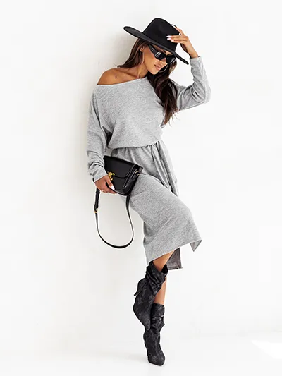 Royalfashion Moteriška midi suknelė