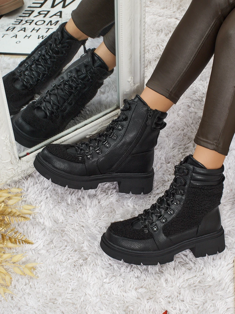 Moteriški aulinukai-batai su kailiuku Ardella