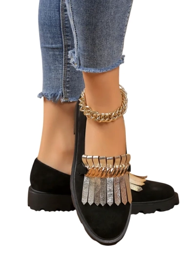 Royalfashion Женские экокожаные мокасины Mare Nostrum