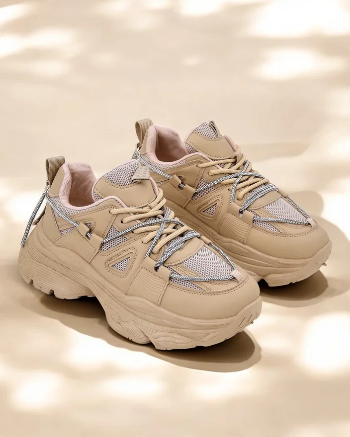 Royalfashion moteriški sportbačiai su storu padu Reterri