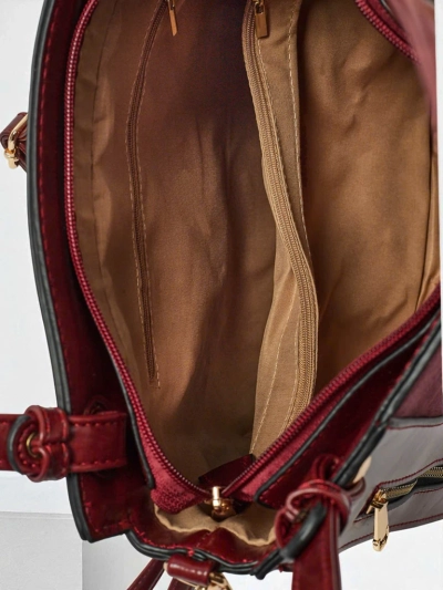 Moteriška pirkinių rankinė iš eko odos Silent Raven