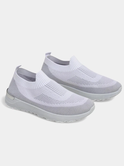 Спортивные тканевые туфли-слип вставки Royalfashion Terrifa