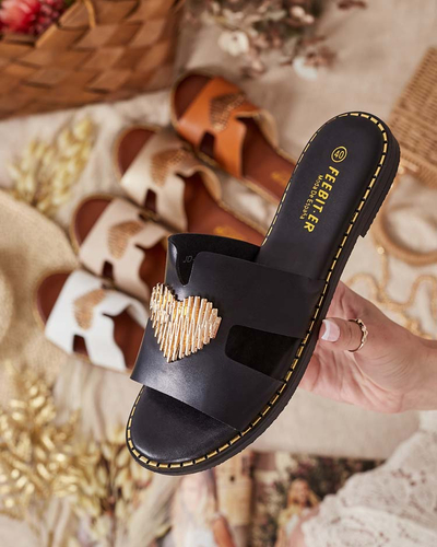 Royalfashion Женские шлепанцы на плоской подошве Ortyca