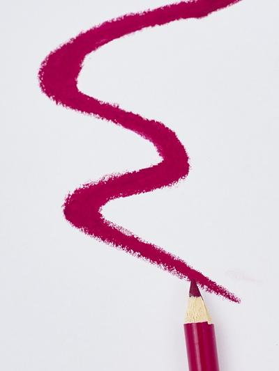 Lūpų pieštukas su drožtuku, spalva Vyno Raudona