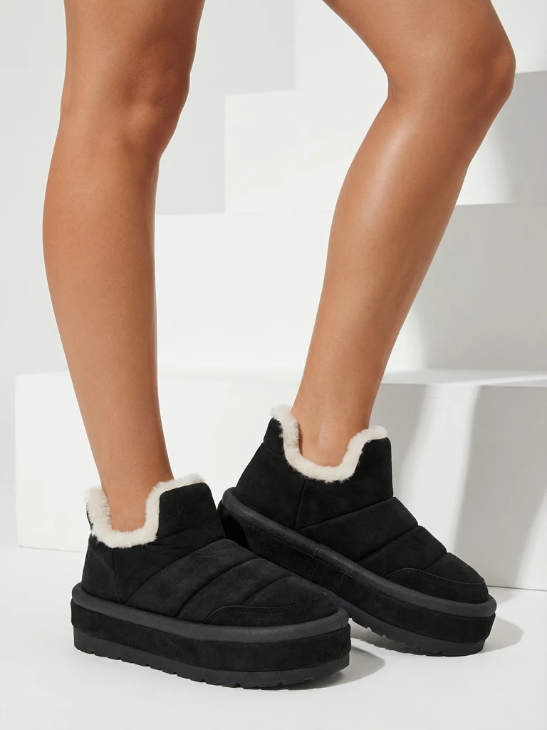 Royalfashion Moteriški Zoeno trumpi batai a'la sniego batai