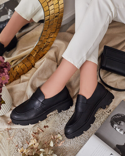 Royalfashion Elegantiški moteriški mokasinai Xicci