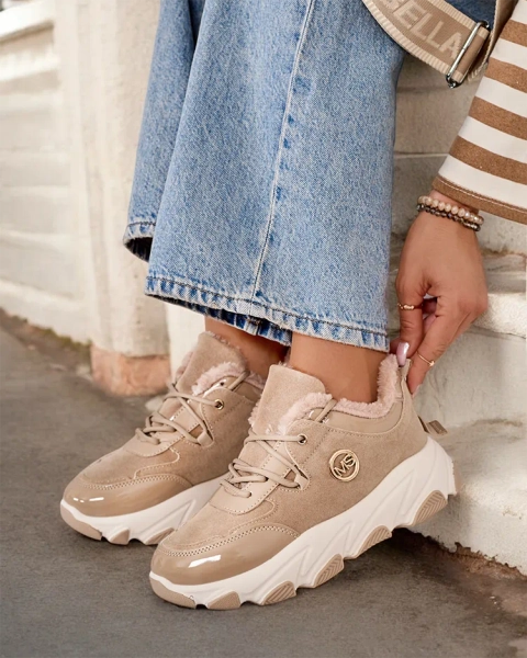 Royalfashion Женские утепленные кроссовки Caroz