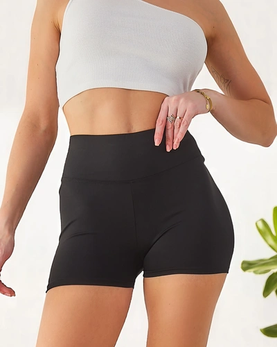 Royalfashion medvilniniai moteriški sportiniai šortai leggings