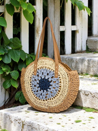 Royalfashion Женская соломенная сумка Flora Grande