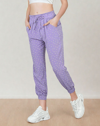 Royalfashion Женские брюки из цветочной ткани