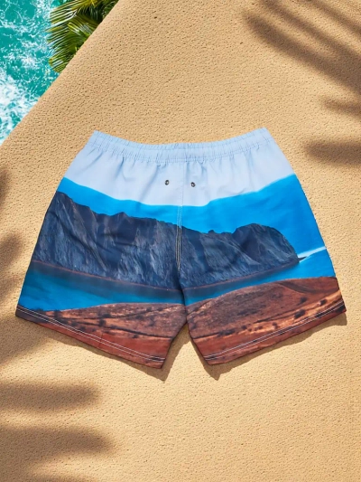 Royalfashion Мужские спортивные шорты с защитной сеткой