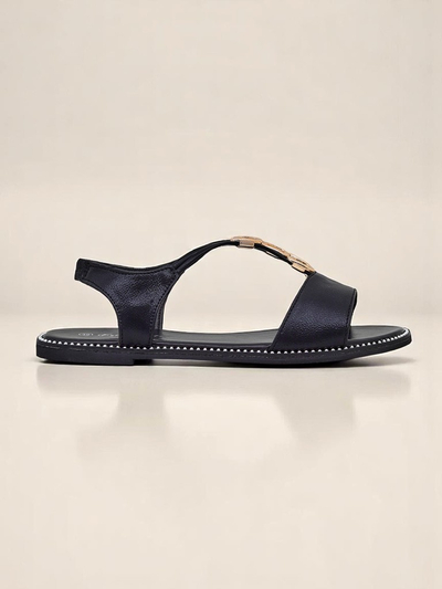 Royalfashion Damskie sandałki z ozdobnymi paseczkami Siena Glow