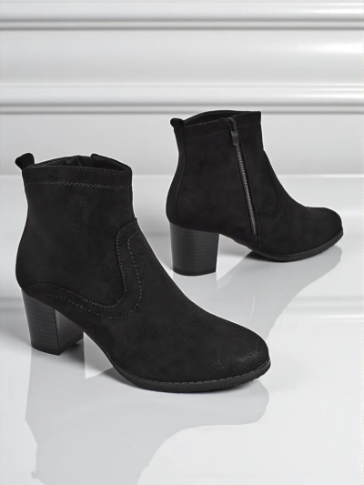 Crimson Echo Suede Booties