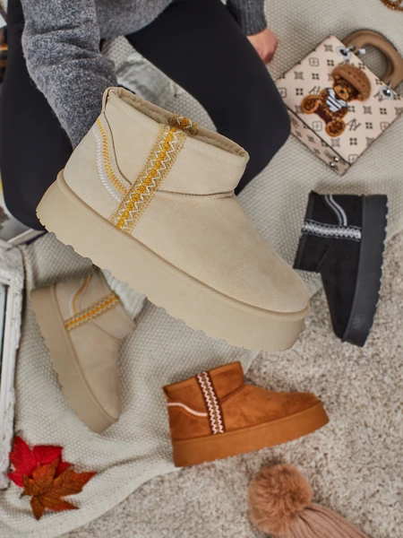 Trumpi moteriški a'la sniego batai Pravel