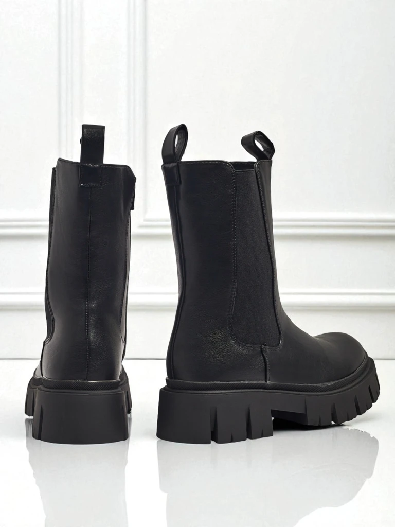 Женские высокие ботинки из экокожи Dorvella