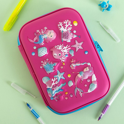 Розовый детский пенал