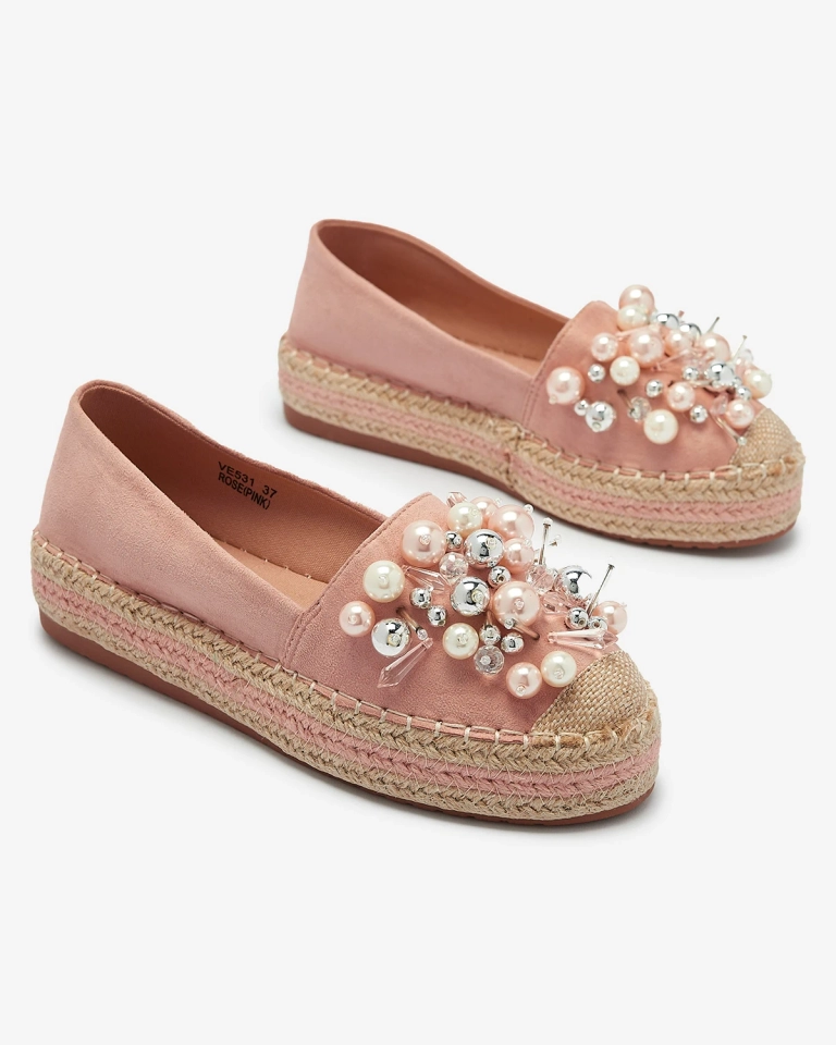 Женские эспадрильи розового цвета Feyla- Footwear