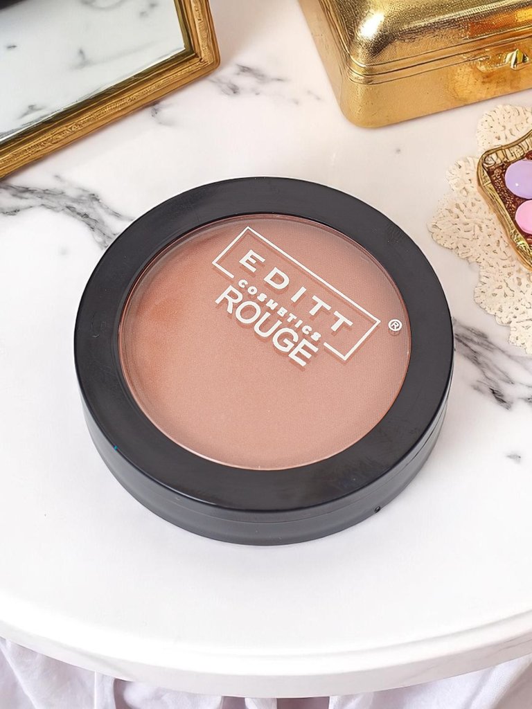 Румяна в прессованной форме оттенок Sunset