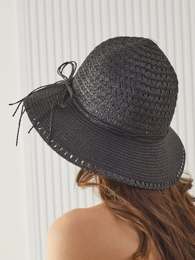 Royalfashion Moteriška šiaudinė skrybėlė Sweet Straw