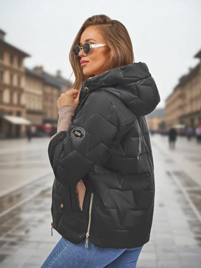 Silent Ridge Quilted Jacket wit Hood and Wrist Thingies