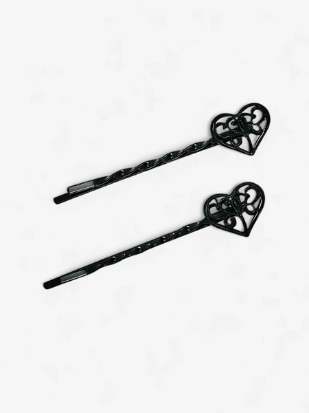 Royalfashion Plaukų segtukai su širdelėmis