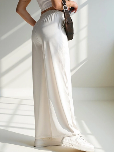 Royalfashion Moteriškos plačios kelnės