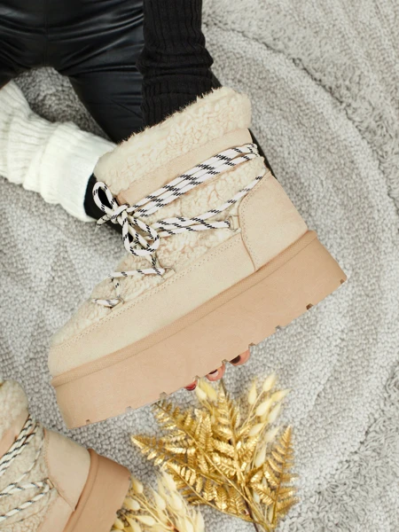 Женские ботинки а-ля снегоходы Danira