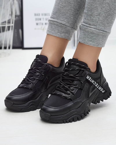 Черные женские спортивные кроссовки Evilpo- Footwear