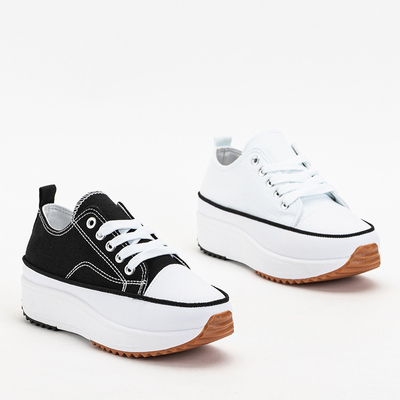 OUTLET Moteriški balti treniruokliai Trenicso platformoje - Avalynė