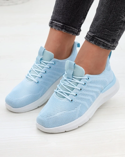 Синяя женская спортивная обувь из ткани Bofia - Обувь
