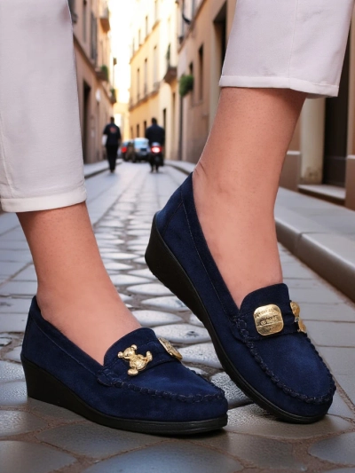 Royalfashion Женские лоферы на низком каблуке Mollan