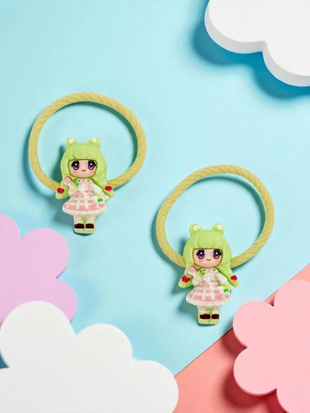 Bambina Rosetta plaukų gumytės su lėlės motyvu