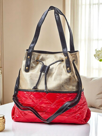 Royalfashion Большая женская сумка Golden Luxe Shopper