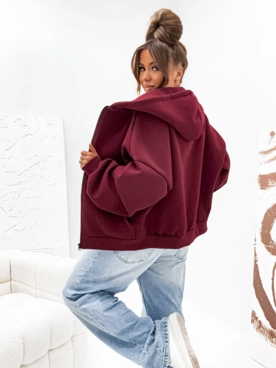 Royalfashion Женская хлопковая утепленная толстовка butterfly