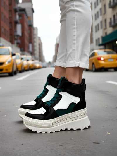 Royalfashion Высокие женские спортивные кроссовки Geeky