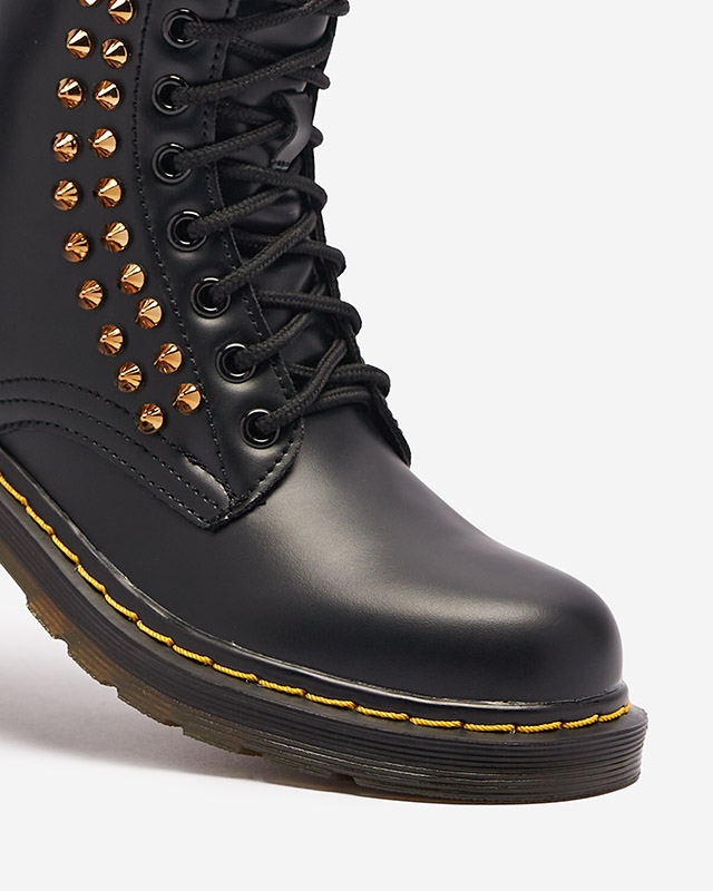 Черные женские ботинки-багги с шипами Operias - Обувь