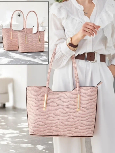 Royalfashion Двухслойная женская сумка с тиснением