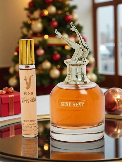 Zestaw Inspirowana Damska woda perfumowana ir perfumetka Scandal Pink Sexy