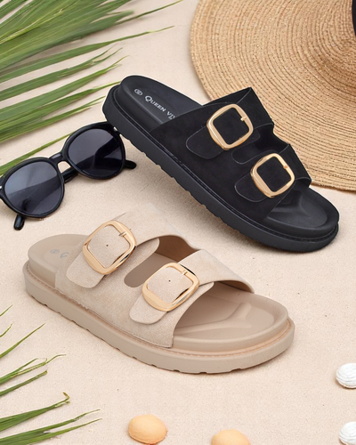 Royalfashion moterų sandalai su sagtimis Moments