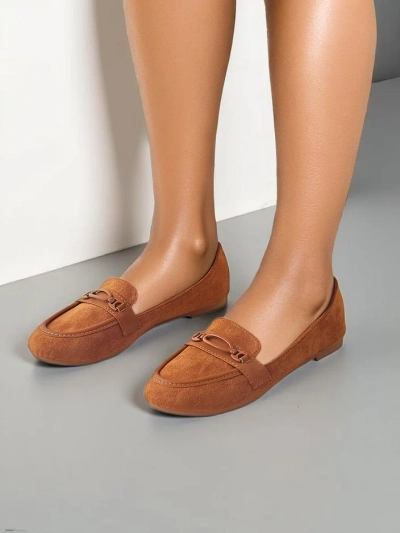 Royalfashion Moteriški suede ekologiški mokasinai Zammei