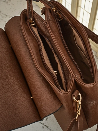 Mažas moteriškas rankinukas iš eko odos Vinem