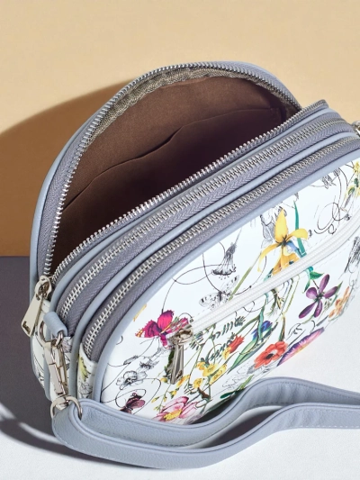 Royalfashion Maža moteriška rankinė iš ekologiškos odos Floriana