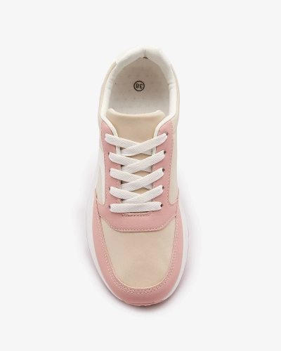 Женская спортивная обувь розово-бежевого цвета Arienla - Обувь