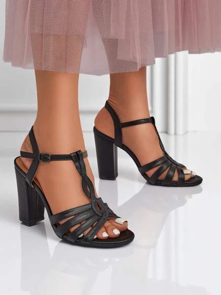 Royalfashion moteriškos aukštakulnės basutės Daffi Elegance