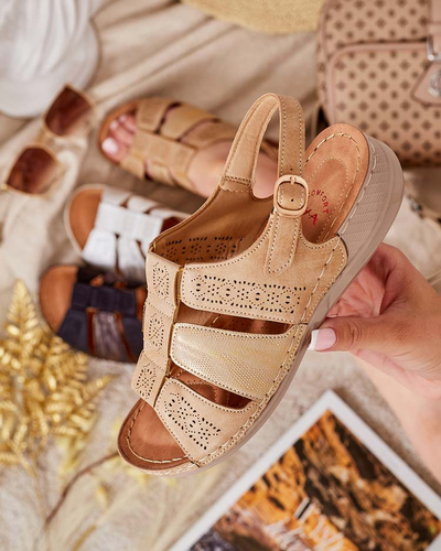 Royalfashion Moteriški sandalai su batviršiu Limmin