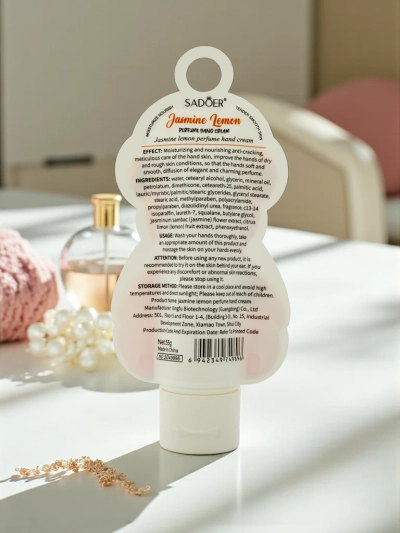 Sadoer Aurelia Jasmine Lemon kvepiantis rankų kremas 50 ml meškiukas