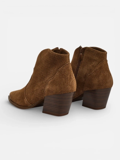 Moteriški natūralios odos kaubojiški aulinukai Nilof