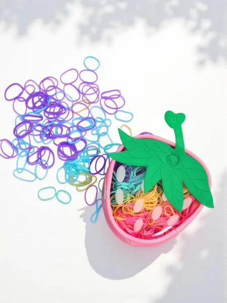 Royalfashion Разноцветные силиконовые резиночки Клубника