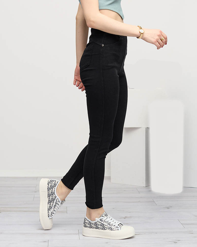 Moteriški juodi treggingai- Drabužiai